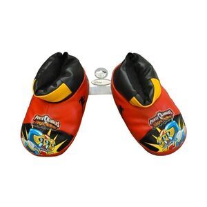 Power Rangers Ninja Storm Red Slipper Boots Disney Store Size 13/1